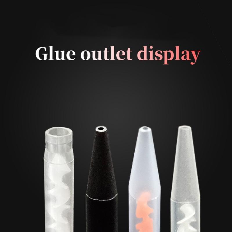 50 個の歯科材料印象混合ヒントシリコーンゴムミックスヘッド