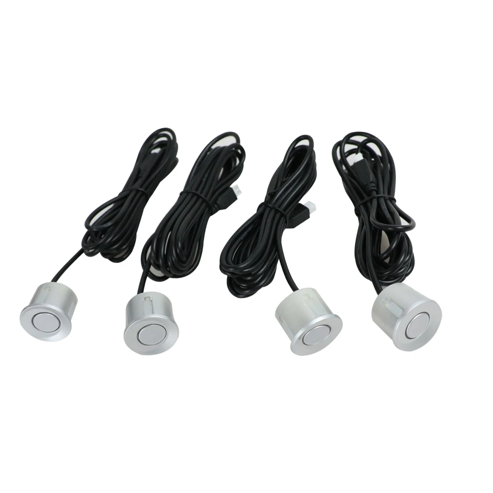 4 pieces Car Auto Parking Waterproof Sensor Car Reverse Radar Sound Alert Indicator Probe System