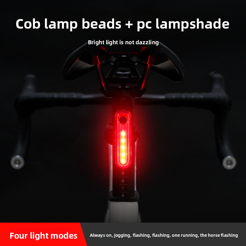 Bicycle lights, aluminum alloy headlights, strong light riding flashlight equipment, night riding, road mountain bike accessorie