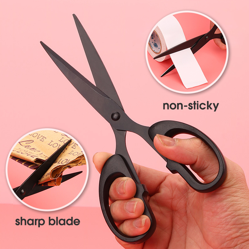 Stainless Steel Scissors,Anti-Rust And Anti-Stick,Handmade Tailoring Domestic Office Stationery,Paper Cut Pruning Sewing ZS-15