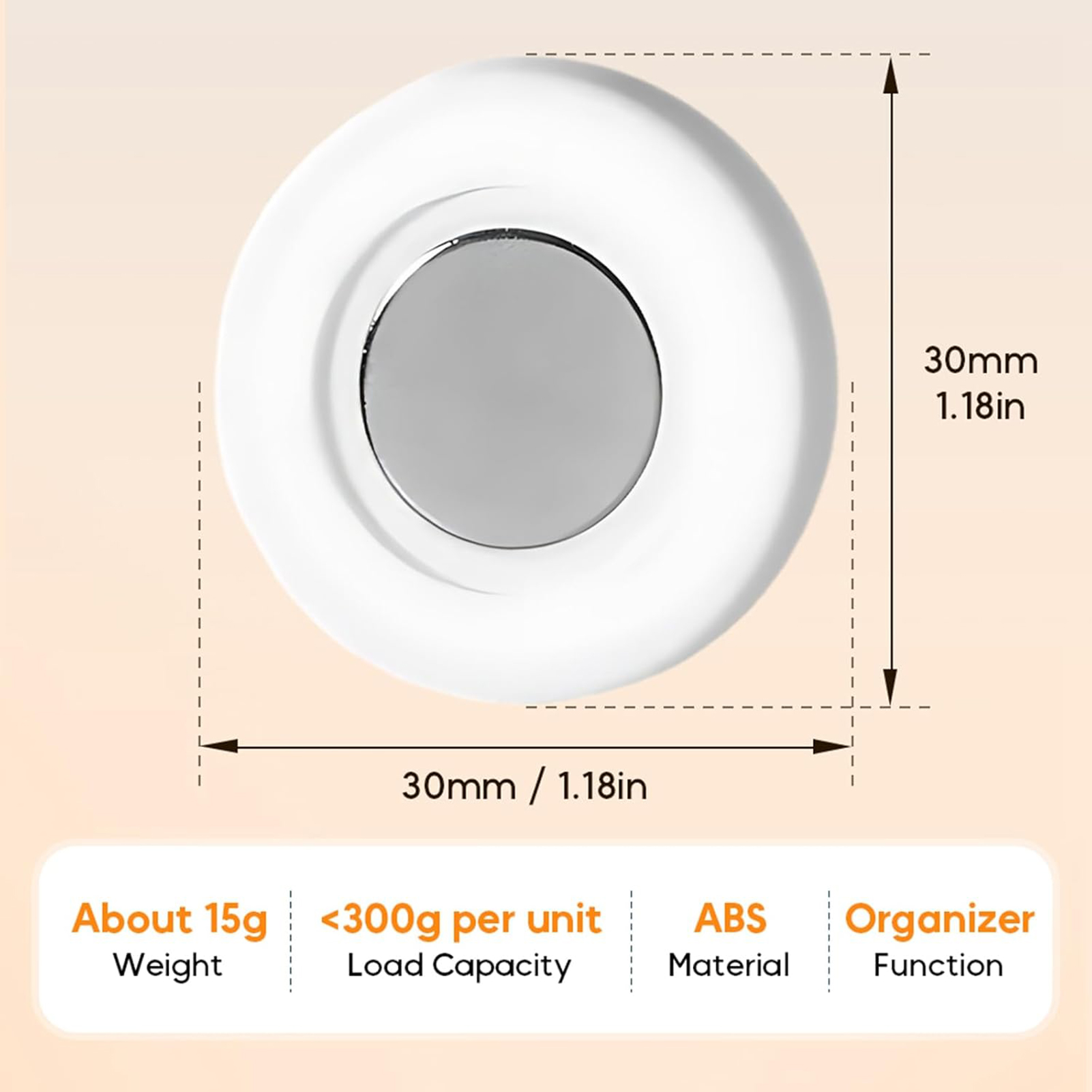 2/3/4/6/8/10/12pcs Strong Magnetic Hook Remote Control Anti-lost Hook Magnetic Wall Hanging Organizer Home Garden Accessories