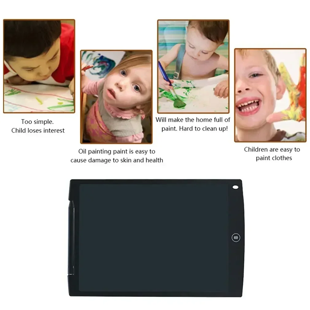 8.5in LCD Handwriting Writing Board Tablet Drawing Board for Children/Kids Memo List Reminder Note