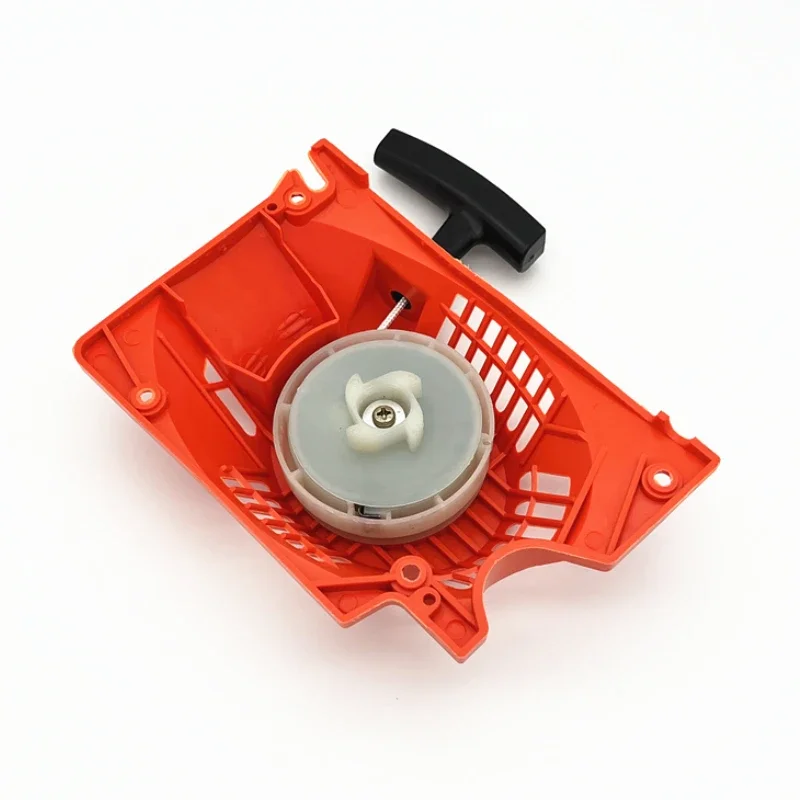 Piezas de herramientas de jardín, accesorios, Kit de arranque de retroceso tirado a mano con doble resorte para motosierra de gasolina de 58cc, 52cc y 45cc