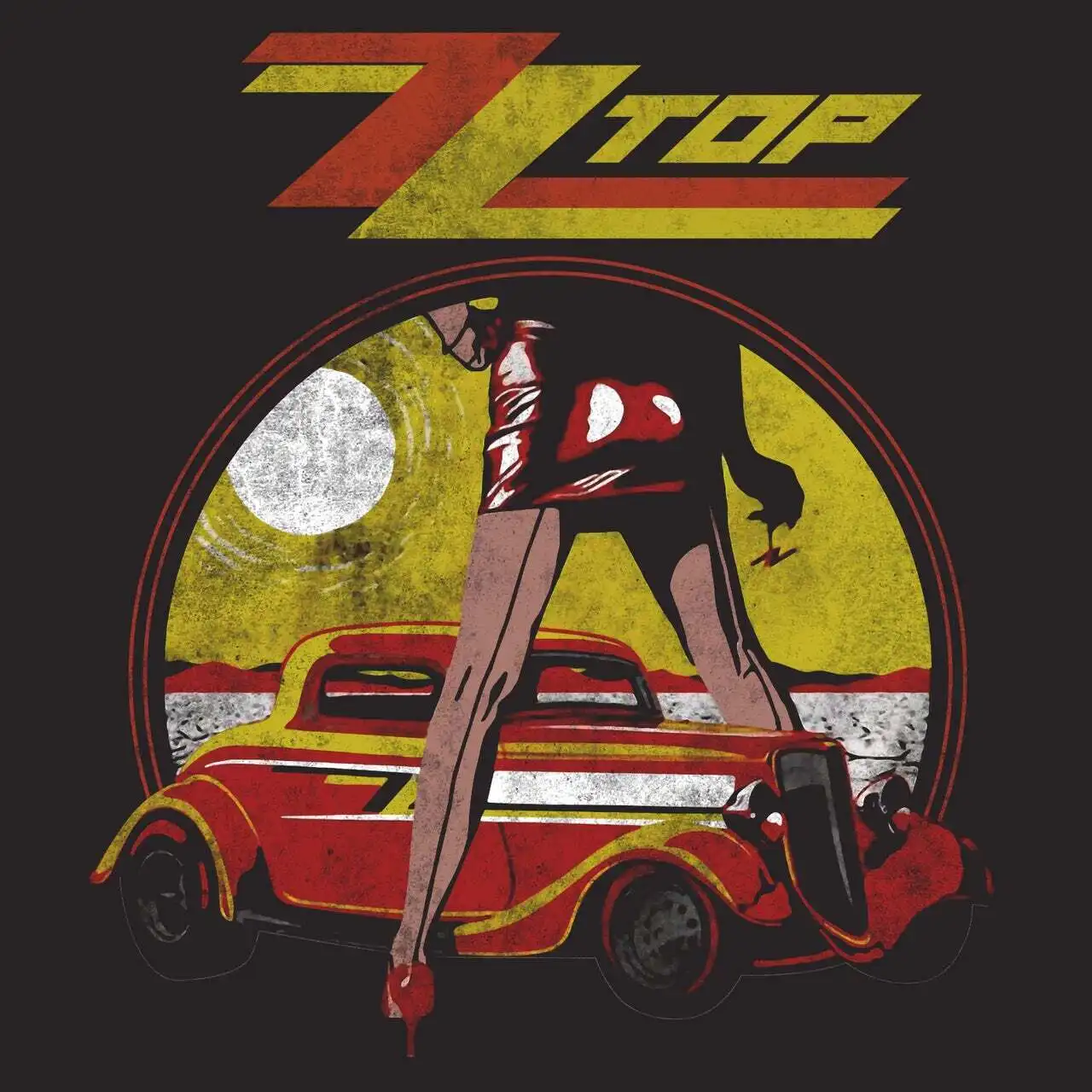 Kaus pria Band Rock Top ZZ kaus pria uniseks hitam semua ukuran 1F207