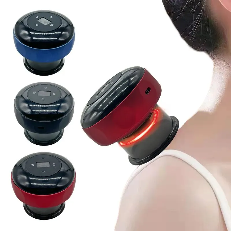 Appareil d'aspiration électrique intelligent pour la fatigue fongique, masseur de grattage corporel, appareil de tasse chauffante, instituts de beauté et de santé