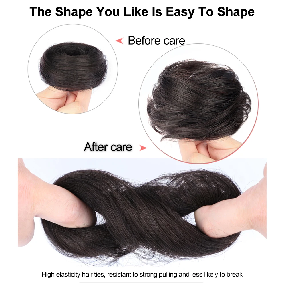 女性のためのエレガントなヘッドバンド,本物の人間の髪の毛,天然のパン,毎日の100%