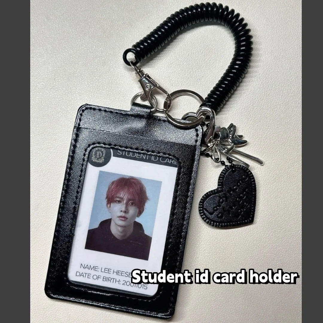 Cat Ribbon Work ID Campus Card Card Holder