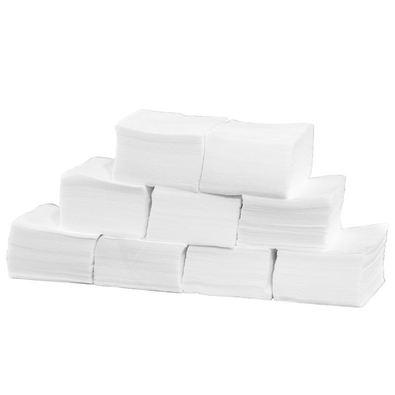 450 個マニキュアリムーバーワイプネイルクリーニングパッド UV ジェルマニキュアリムーバー紙不織布ネイルパッド女性美容サロン