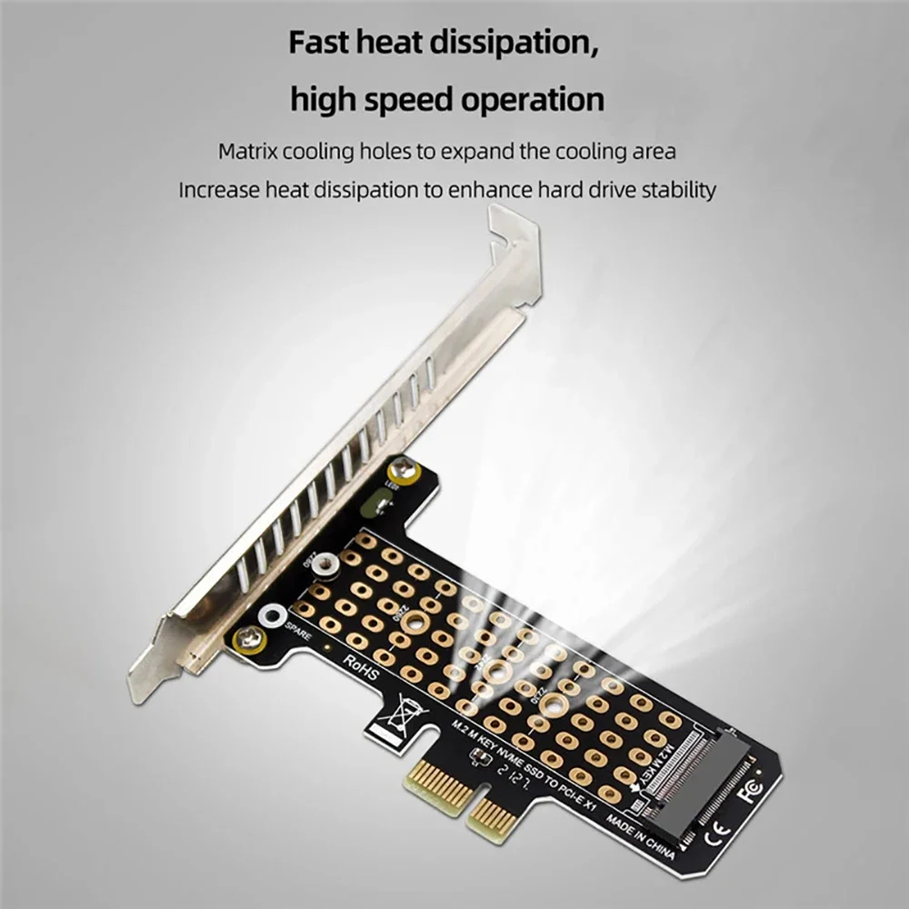 M.2 NVME B&M Key To PCIe 4.0/3.0 X1 x1 X4 x8 x16 интерфейс Адаптерная карта Материнская плата ПК Для 2230 2242 2260 2280 SSD жесткий диск
