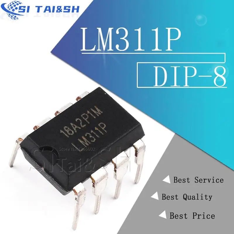 Si Tai&SH 10pcs/lot LM311 LM311P LM311N  voltage comparator new original Data system