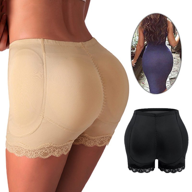 Intimo modellante per il corpo con cuscinetti sui fianchi Riempitore sexy per il culo grosso Mutandine contenitive Pancia liscia Shapewear Glutei finti Taglie forti