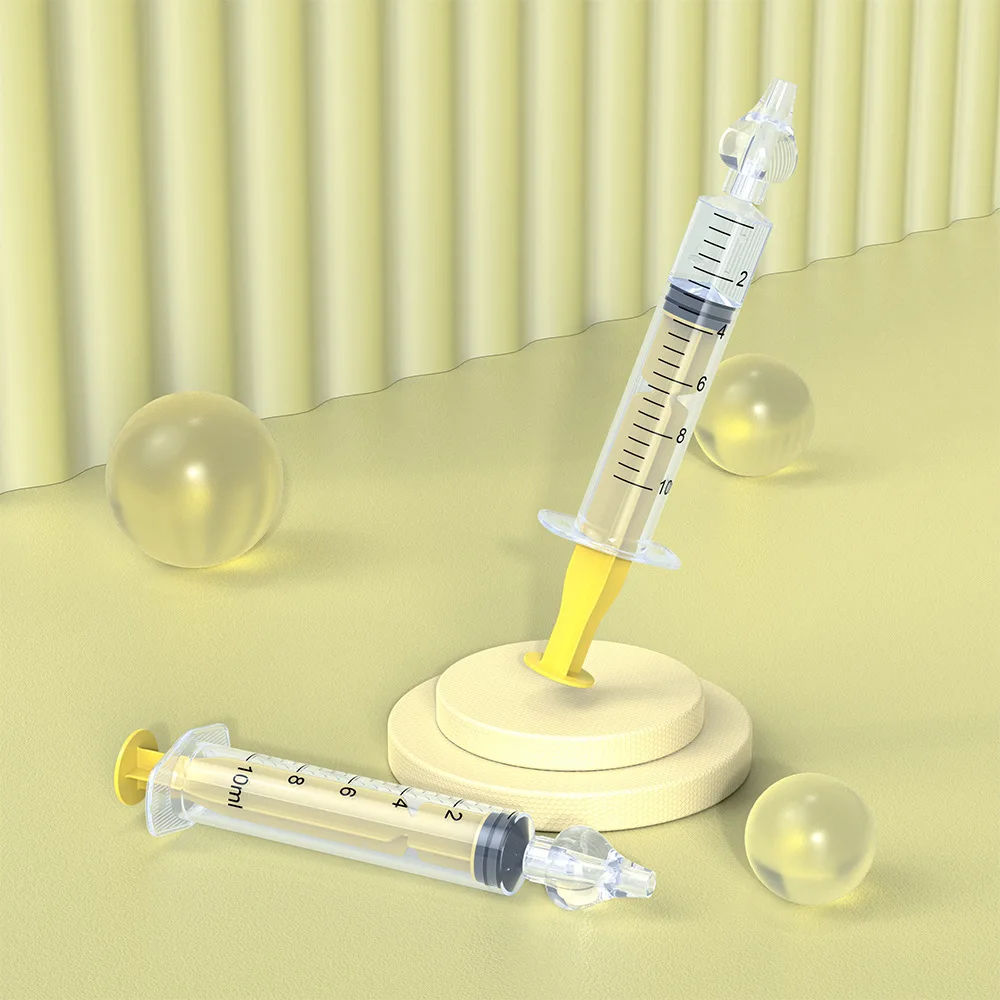 10ML Nadel Rohr Nasensauger Baby Pflege Nasensauger Reiniger Baby Rhinitis Nasen Waschmaschine Aspirador Nasen De Plastico