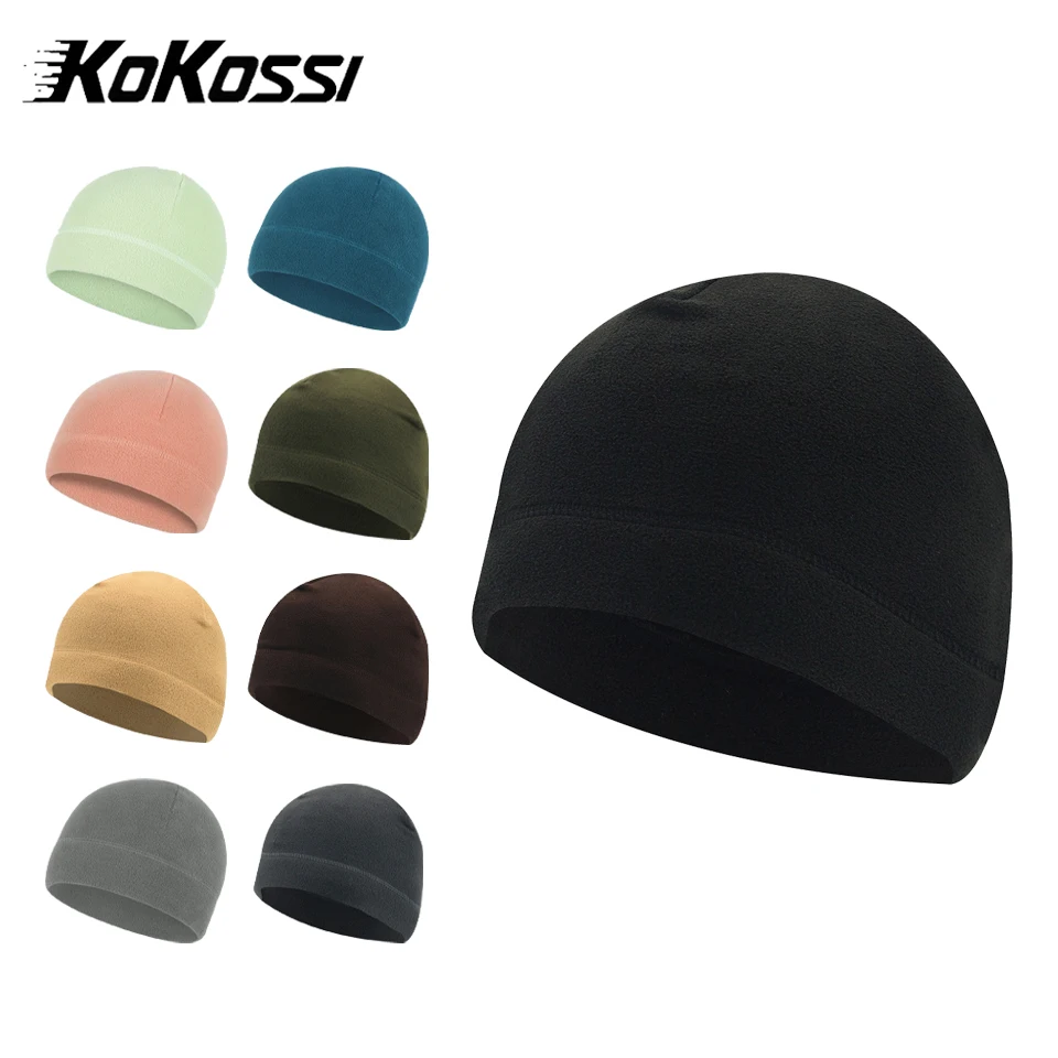 KoKossi invierno cálido a prueba de viento gorra de invierno Camping senderismo gorras polar deportes sombrero deportes al aire libre esquí ciclismo Camping senderismo hombres