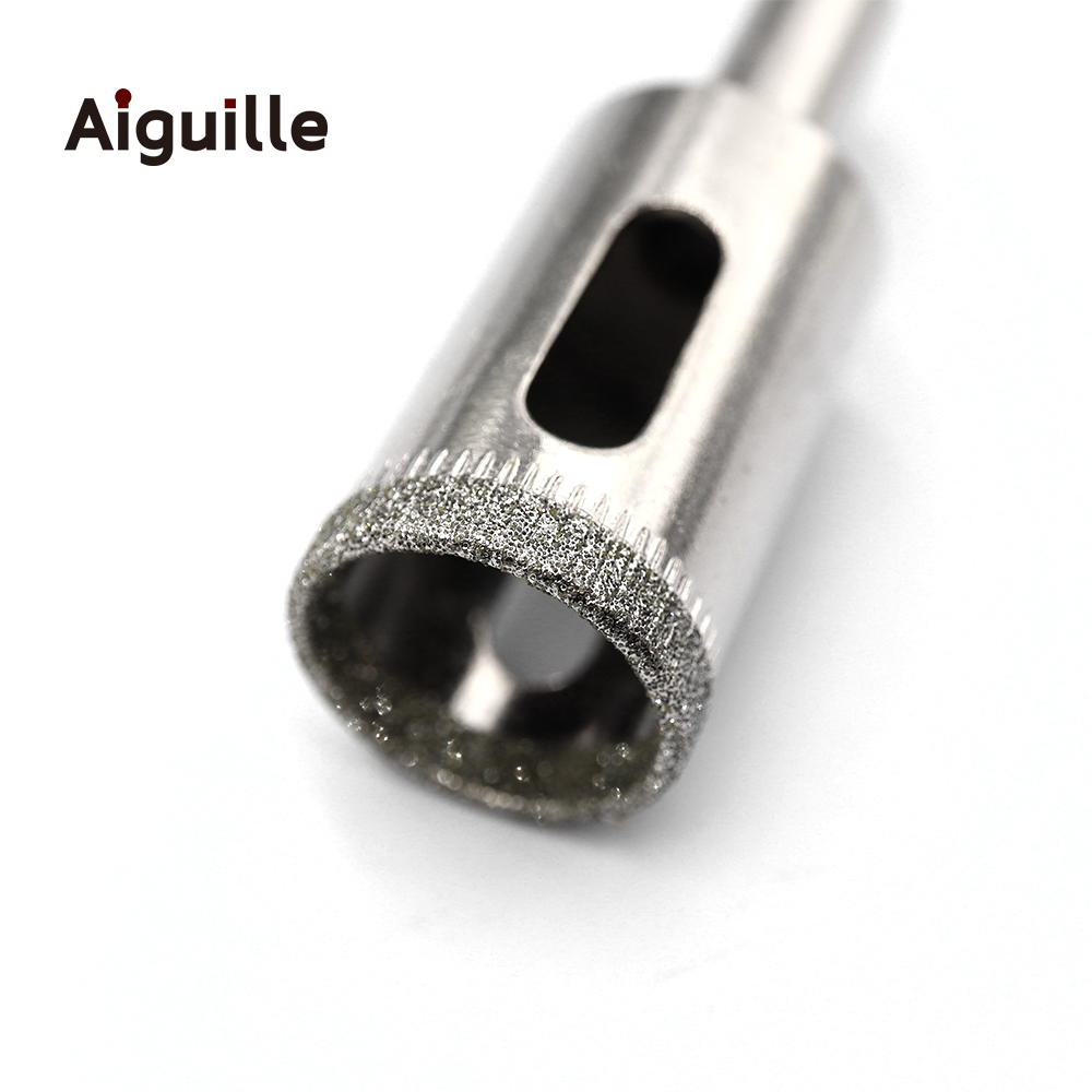 유리 구멍 톱 다이아몬드 그라인딩 비트 3-20mm 다이아몬드 그라인딩 포인트 스톤 옥 세라믹 유리 드릴 홀 커터