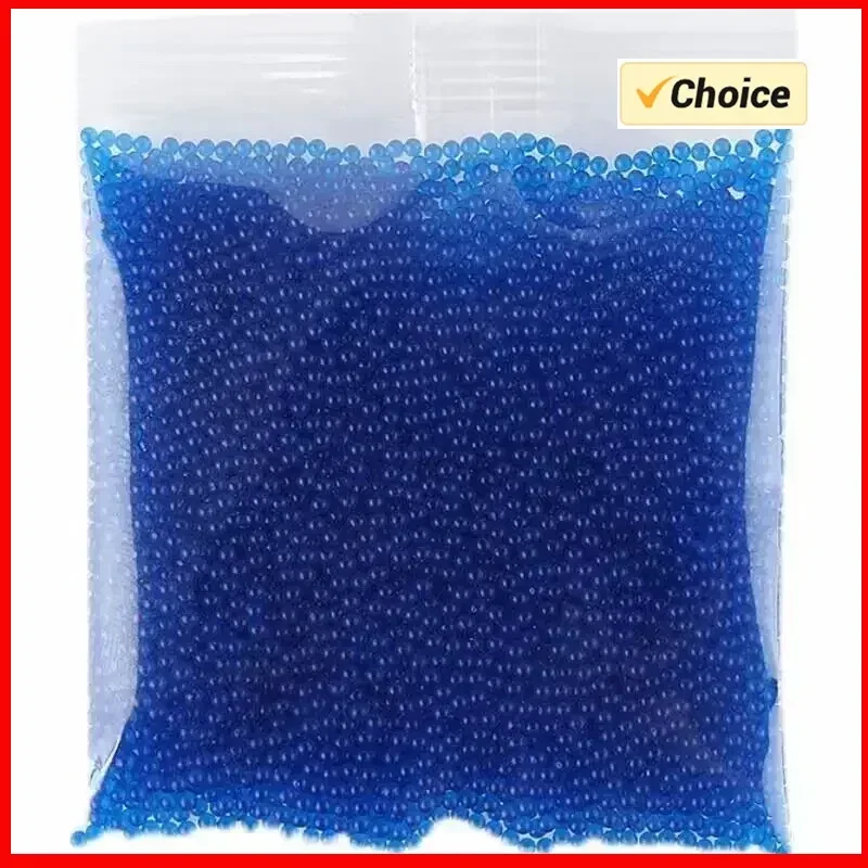 Sfere di gel Blaster Munizioni Splat Gun Perline Ricarica 7-8 mm Proiettile a sfera d'acqua compatibile con pistola Orbeez e pistola a sfera Splatter Blue Mix