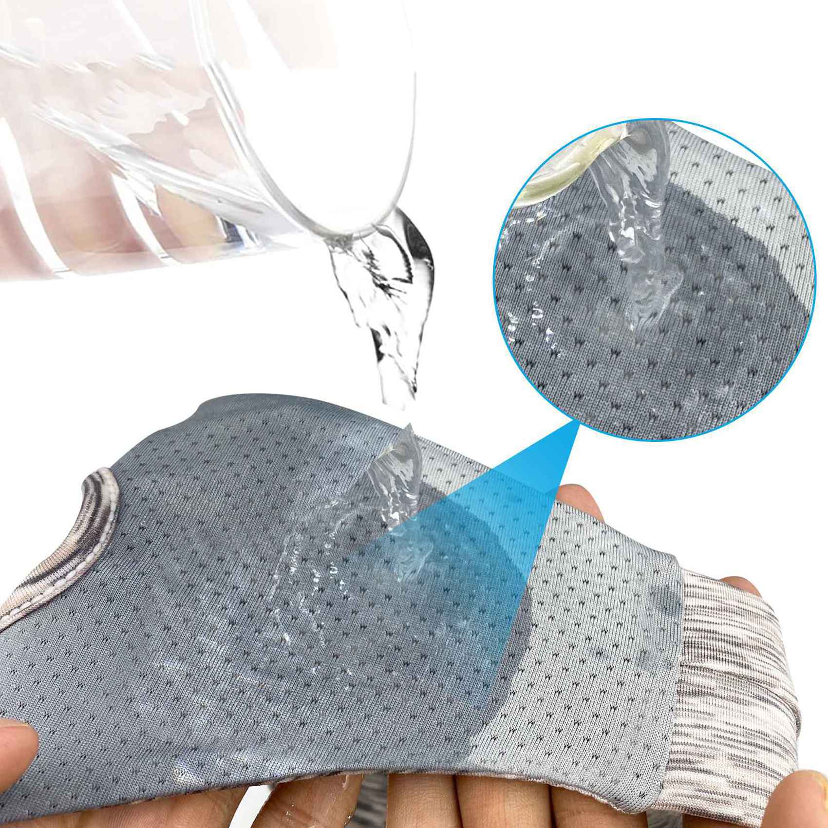 BAAU 3X สําหรับ Meta Eye Mask Cover Sweat Band ชุดหูฟังเสมือนจริงสําหรับ Quest 2 D