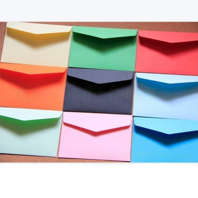11,5x8cm eenkleurige envelop mini kleur onbedrukte envelop blanco eenkleurige envelop kaartopslag