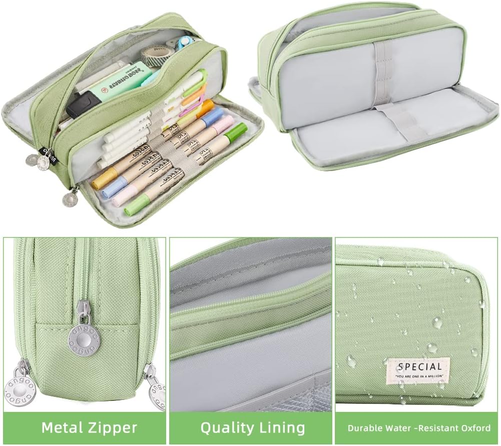 Kawaii Pencil Case Large Capacity Storage Bag Organizer Office Student Japanese Stationery  School Supplies