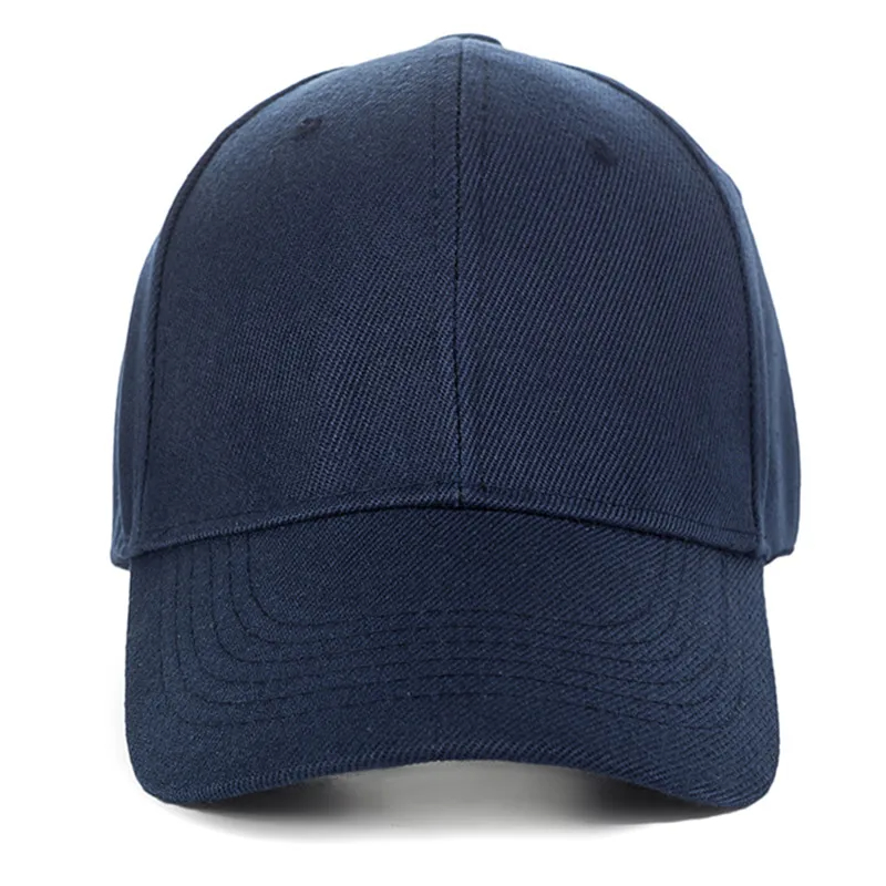 Boné unissex casual liso boné de beisebol ajustável snapback chapéus para mulheres homens hip hop boné rua pai chapéu