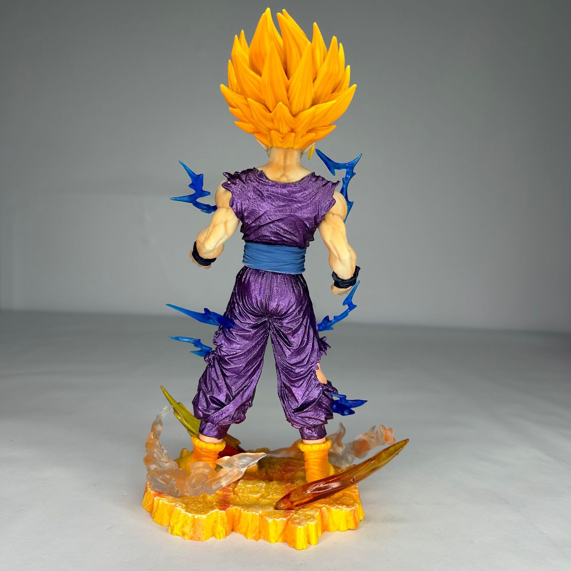 25ซม.Dragon Ball ZอะนิเมะSon Gohan Action Figurine Super Saiyan 2โทรศัพท์มือถือเกมของเล่นเด็กตกแต่งSon Gokuฟรีของขวัญ