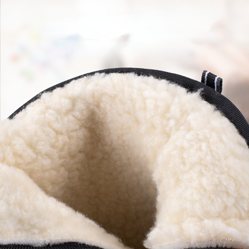 Herrenstiefel -40 °   Warme Mid-kalb Schnee Stiefel Männer Winter Schuhe Verdicken Plüsch Komfort Nicht-slip Plattform Booties Plus Größe Mann Schuhe