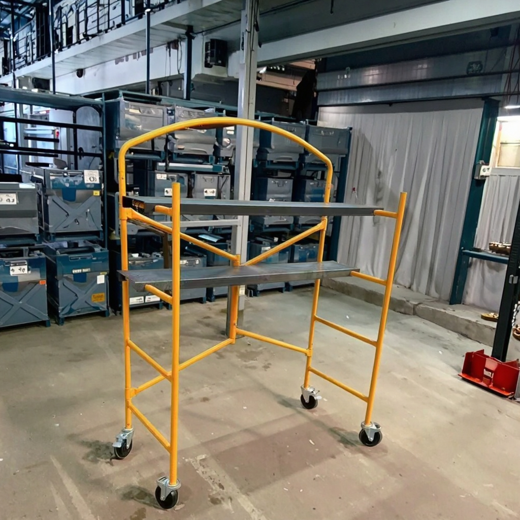 Small Universal Folding Scaffoldings Building and Construction Equipment for Materials Easy to Use and Portable