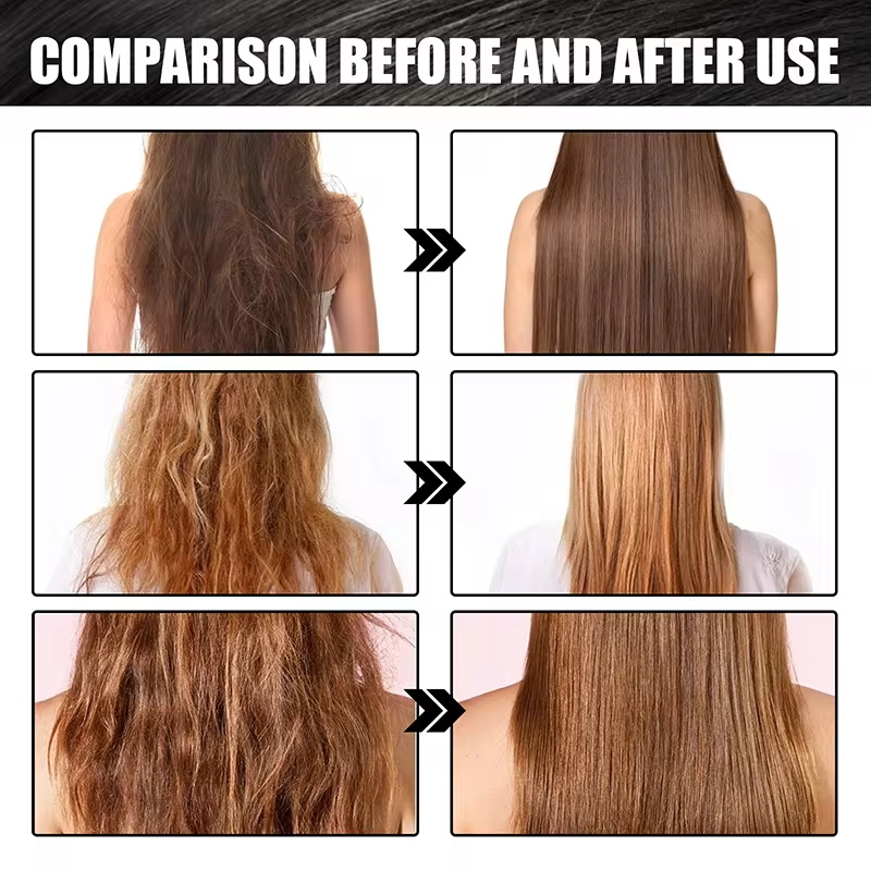 Mascarilla mágica profesional para el cabello, reparación Natural, previene la sequedad, puntas abiertas, reparación de daños, enredos de Frizz, cuidado suave y liso en 5 segundos