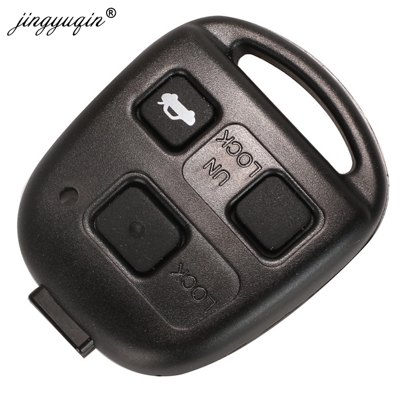 Jingyuqin-2/3btリモートカーキーパッド,レクサスrx300 es300 ls400 gx460,トヨタカローラ,ランドクルーザー,ヤリス,カムリ,rav4用