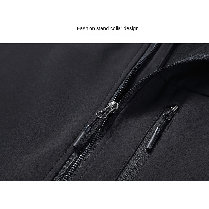 Softshell dicke Weste Herren Herbst und Winter Arbeitskleidung Plüschjacke wasserdicht ärmellos winddicht Laufsportweste