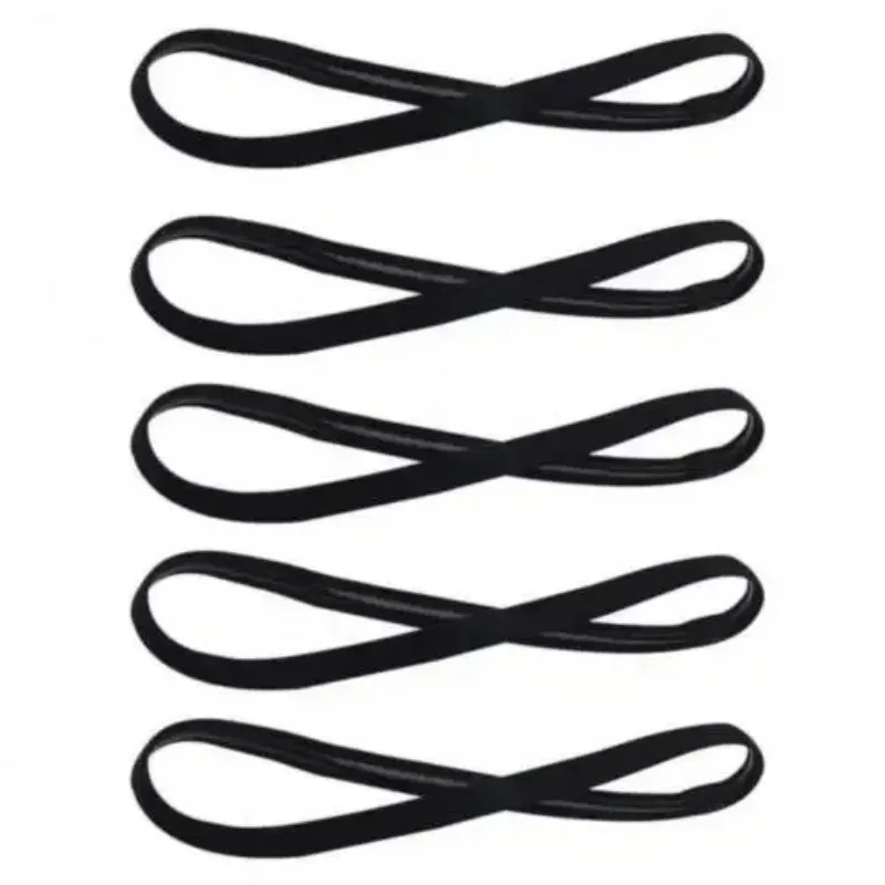 5 ชิ้นยืดหยุ่นเหงื่อ hairband โยคะวิ่งออกกําลังกายแถบคาดศีรษะบางกีฬาสุภาพสตรีผู้ชาย Hairband Anti - skid ตกแต่งผม