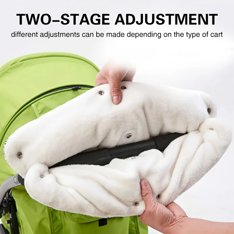 1pc Windproof Gloves for Strollers - Suitable for Stroller Handles, These Warm Gloves Are Designed for Cold Weather,Warm gloves