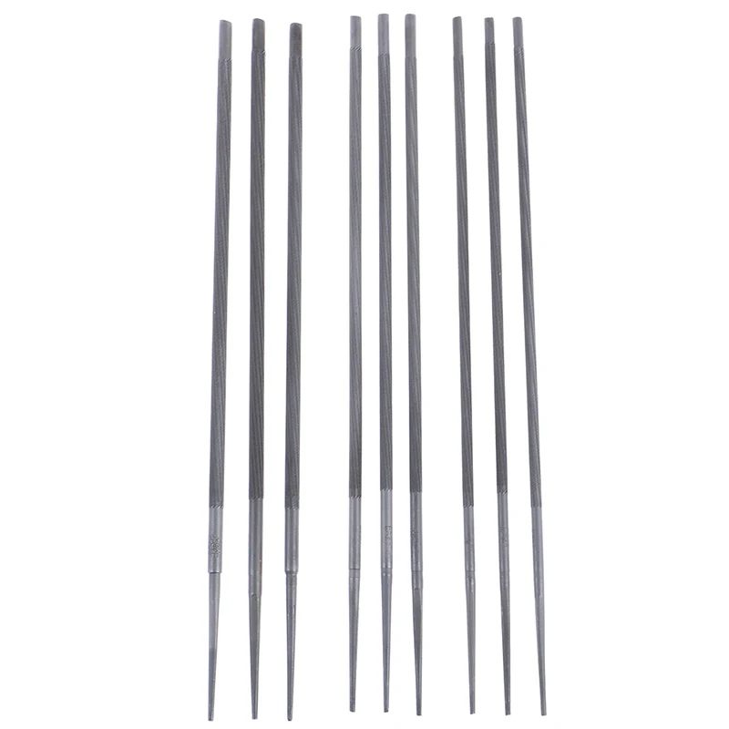 3 Pz/lotto Motosega Rotonda Sega Lime a Catena Affilatura Catene per Motosega 4mm 4.8mm 5.5mm Utensili Manuali per la Lavorazione del Legno