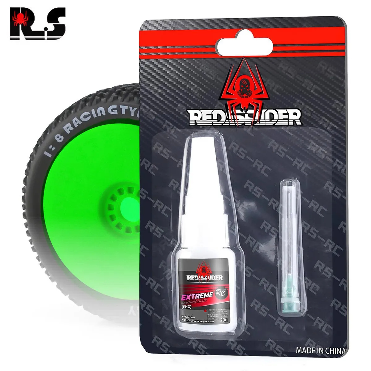 Модель радиоуправляемого автомобиля, специальный клей для шин, мгновенный клей, сильный гоночный внедорожный багги Bigfoot, универсальный, 20 г