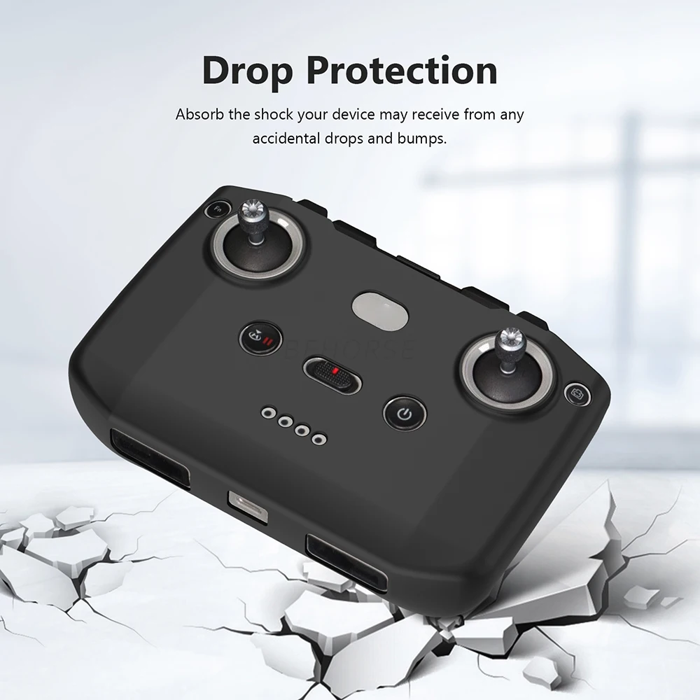 Anti-drop Silicone Sleeve For RC-N1/N2/N3 Case Shockproof Remote Controller Cover For DJI Flip/Air 3S/NEO/Mini 4/5 Pro Drone ACC