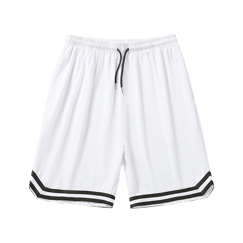 Pantalones cortos nuevos de verano, pantalones casuales para hombres, pantalones deportivos de baloncesto, pantalones capri, sueltos de secado rápido al aire libre, marca de moda de seda helada,