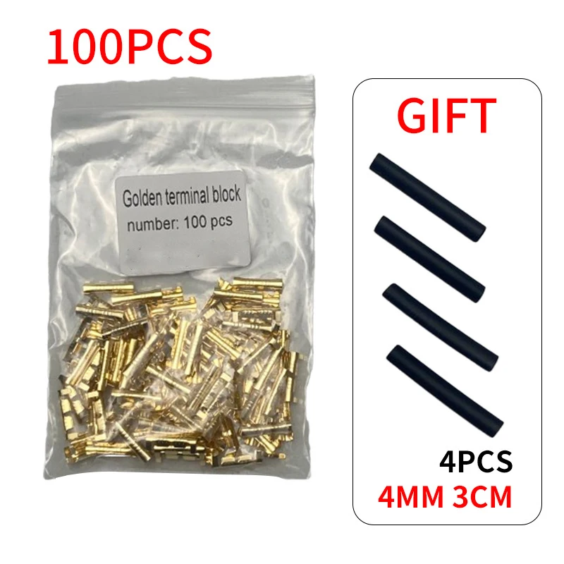 50 pz 100 pz 200 pz terminale di aggancio tipo U terminale Tab da 0.3 a 1.5 mm2 morsettiera connettore doppio connettore terminale