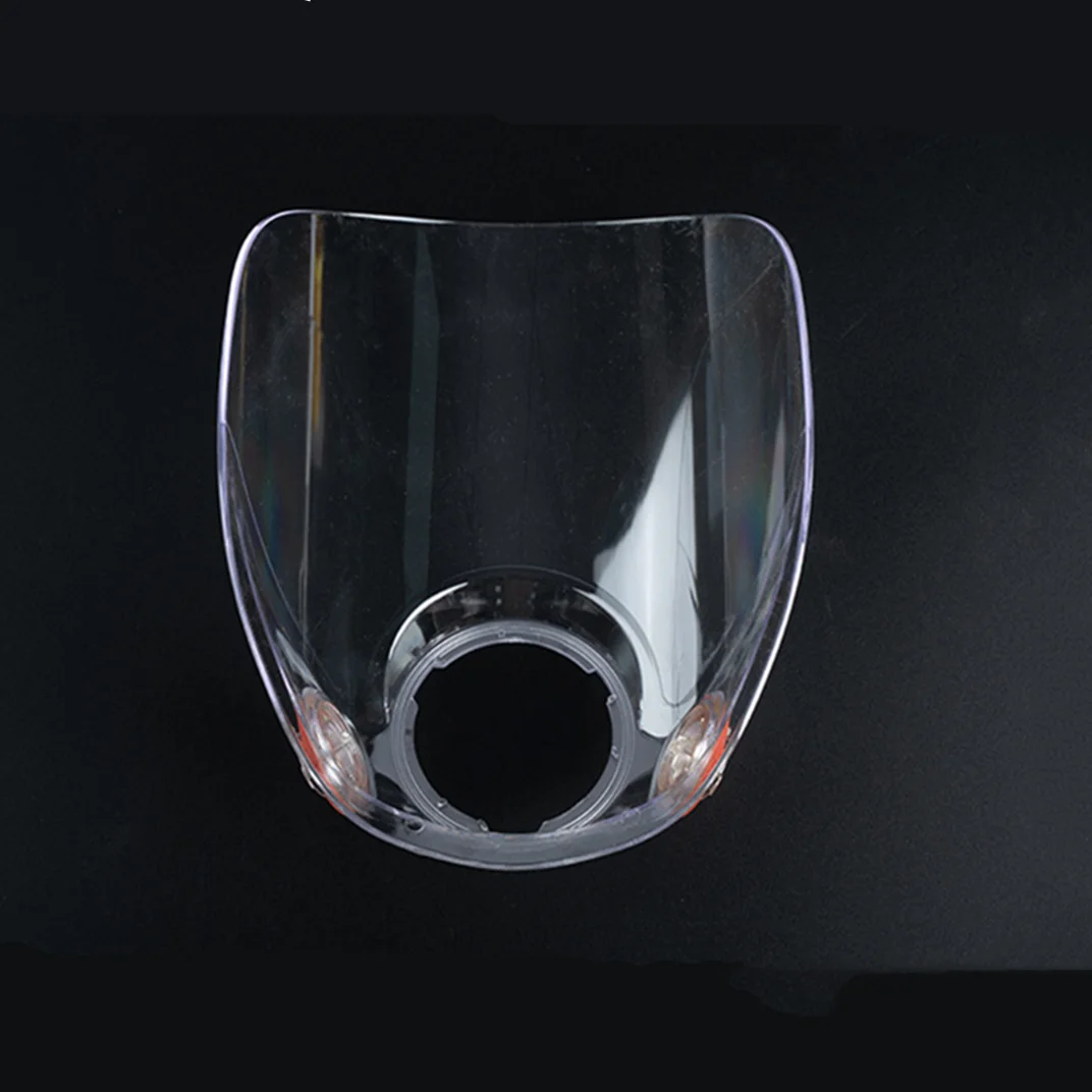 2pcs 6898 Glass For 3M 6800 Gas Gask Face Shield Protective Screen Replace Accessory