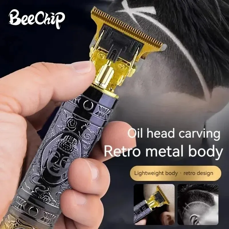 電気バリカン男性用ゴールデン仏 USB 電気バリカン電気フェーダー理容室剃毛シェーバー多機能