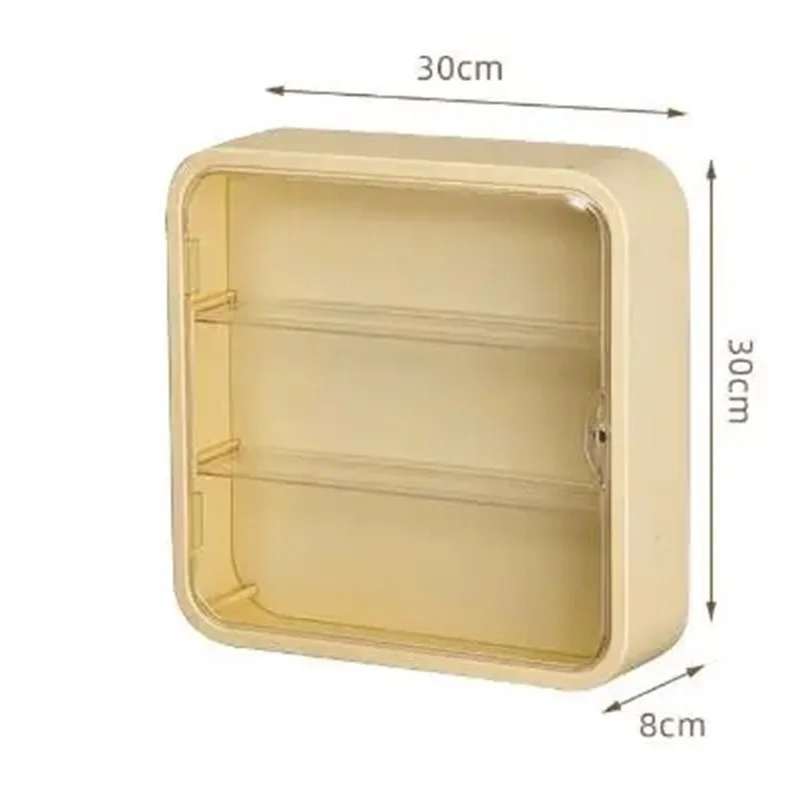Wall Mounted Doll Blind Box Storage Display Rack Magnetic Suction Figurine Display Cabinet Dustproof Doll Blind Box Storage Box