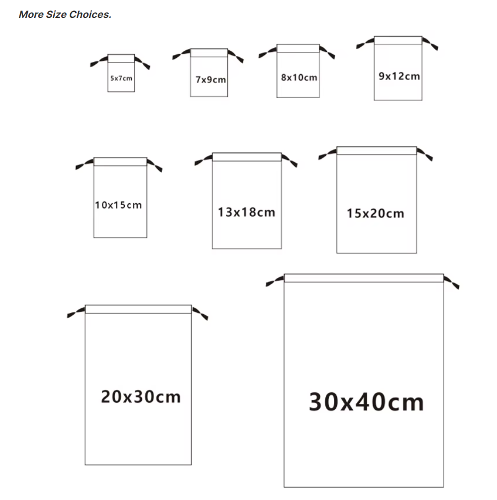 Benutzerdefinierte Logo-Geschenktüten aus Leinen, individueller Herstellerumschlag