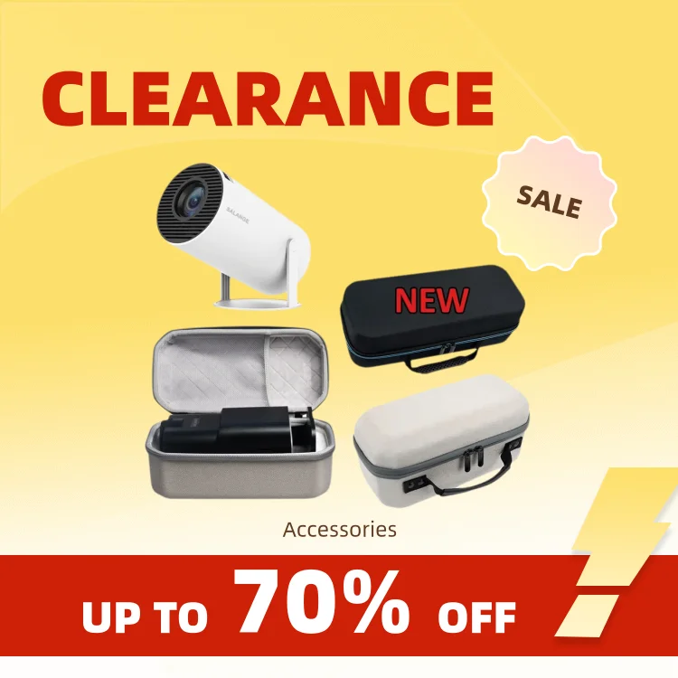Clearance_Salange Storage Case Travel Carry Projector Bag for Magcubic HY300 Protector Carrying Bags for HY320 Projector_Continu