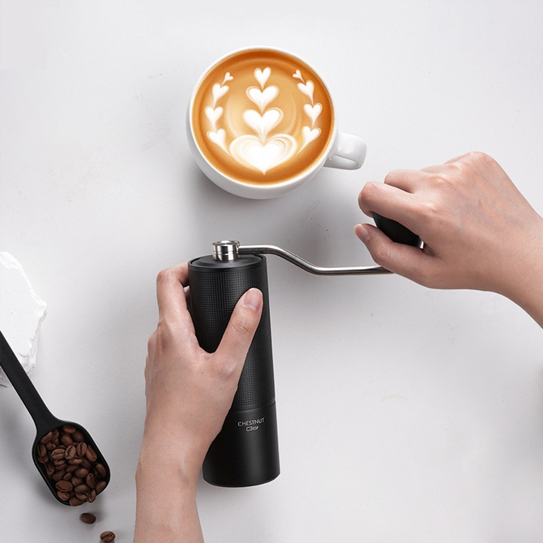 TIMEMORE Chestnut C3S / C3ESP Manual Coffee Grinder Upgrade All-metal Body & Anti-slip Design Portable Grinder S2C Burr Inside