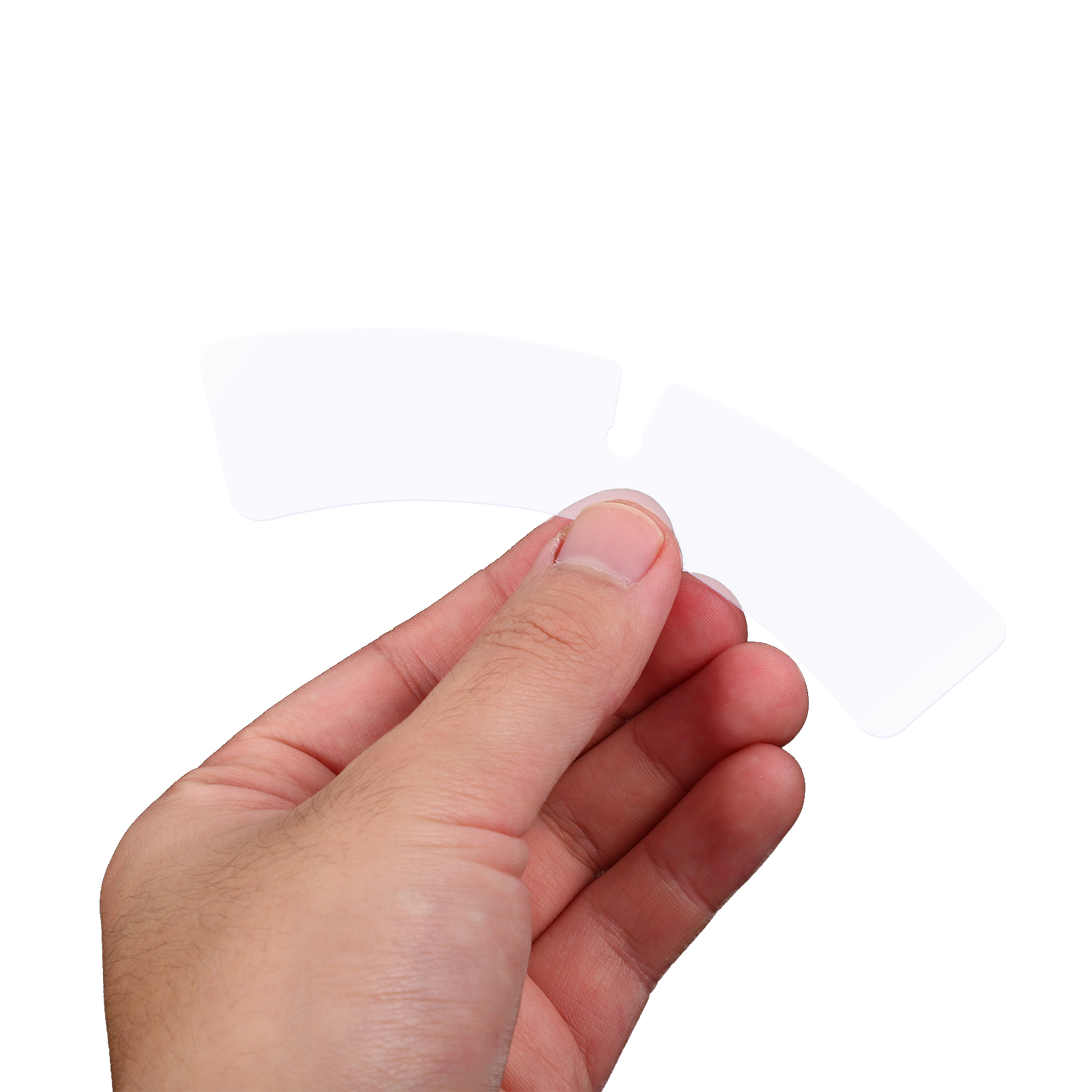 100 Pcs Collar Support Piece Dress Shirt Inserts Plastic Shaper for Mens Shirts Stays Women