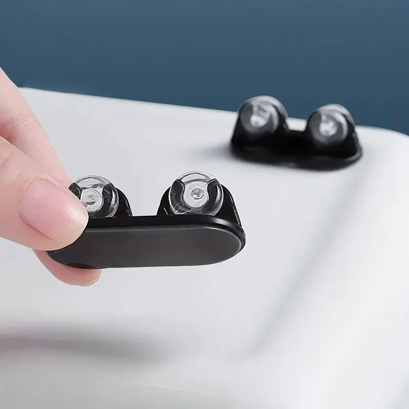 4Pcs Self-Adhesive Furniture Caster Wheels Silent No Scratches for Storage Box Casters Trash Can Home Silent Furniture Moving