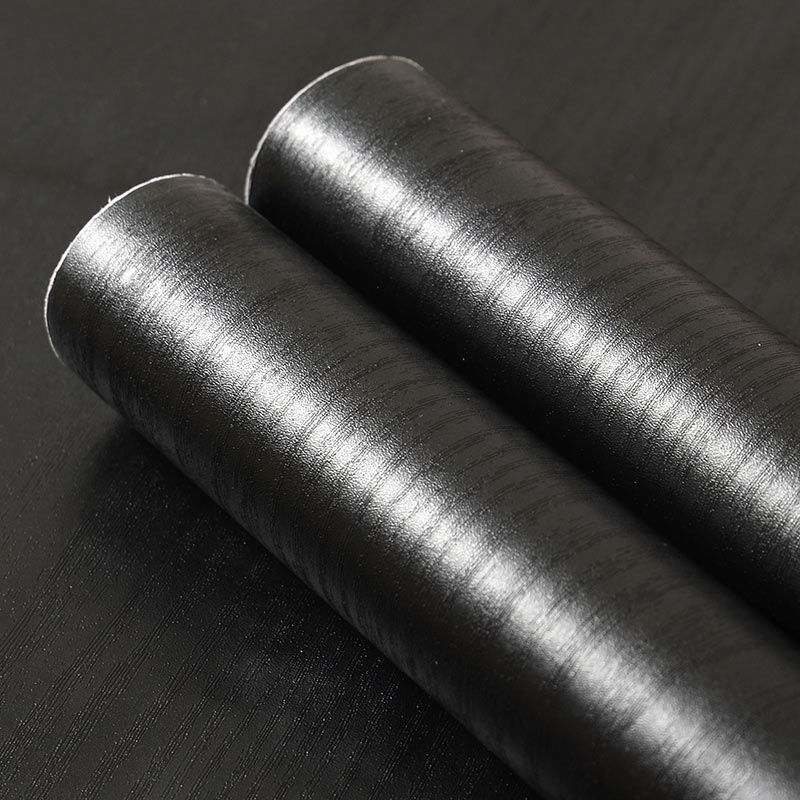 Màu Trắng Và Màu Đen Hạt Gỗ Tự Dính Hình Nền Không Thấm Nước PVC Vinyl Nhà Bếp Tủ Đồ Nội Thất Cửa Đổi Mới Tường Sticker