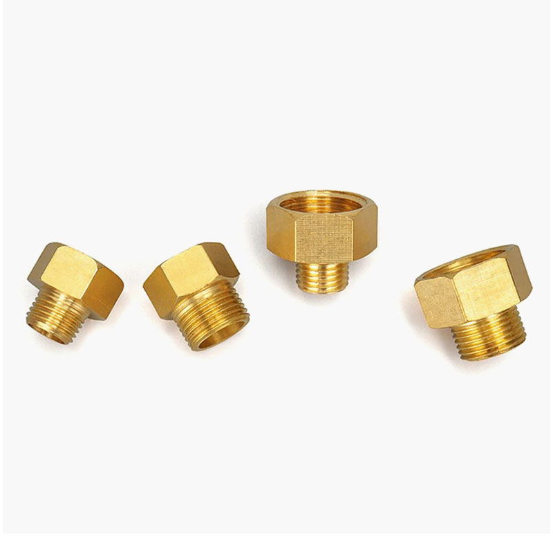 1PCS Male to Female Thread Brass Pipe Connectors Brass Coupler Adapter Threaded Fitting 1/8" 1/4" 3/8" 1/2"