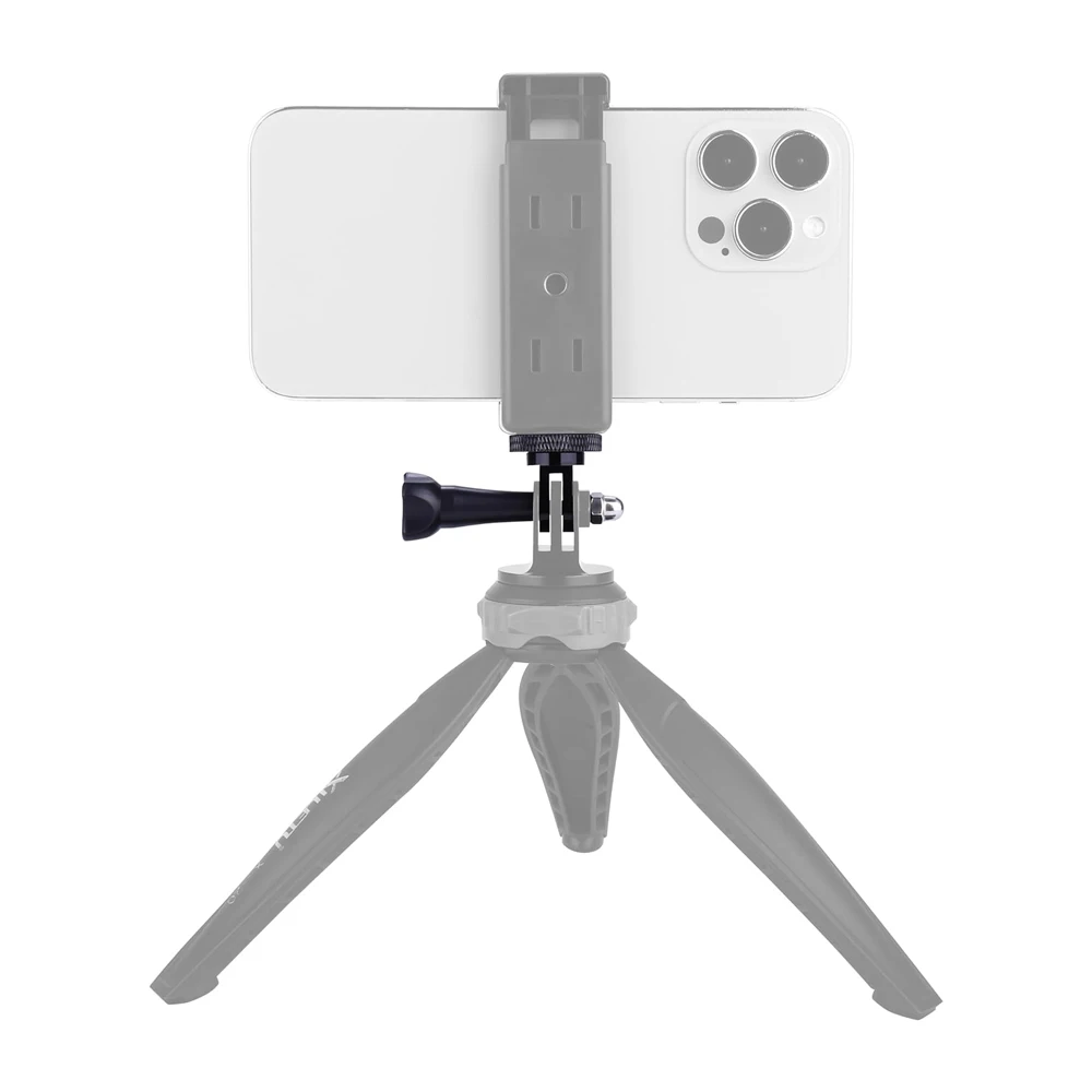 Adaptador de aleación de aluminio, montaje de conversión 1/4 para GoPro Hero 13 12 11 10 9 Insta360 SJCAM AKASO DJI Osmo, accesorios para Cámara de Acción