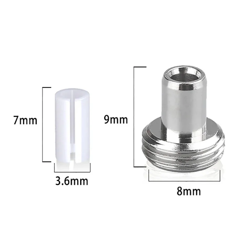 SAIVXIAN 3 ชุดคุณภาพสูง Fiber Optic Visual Fault Locator หลอดเซรามิคและหัวโลหะเปลี่ยนชิ้นส่วนอุปกรณ์เสริม
