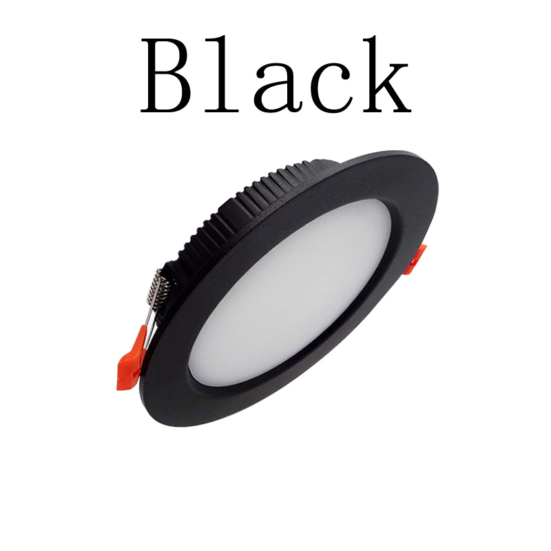 Recessed Ultra-thin LED Downlight 110V-240V Dimmable Ceiling Lamp Warm Neutral White Supermarket 5W7W9W12W15W18W 24W30W Lighting