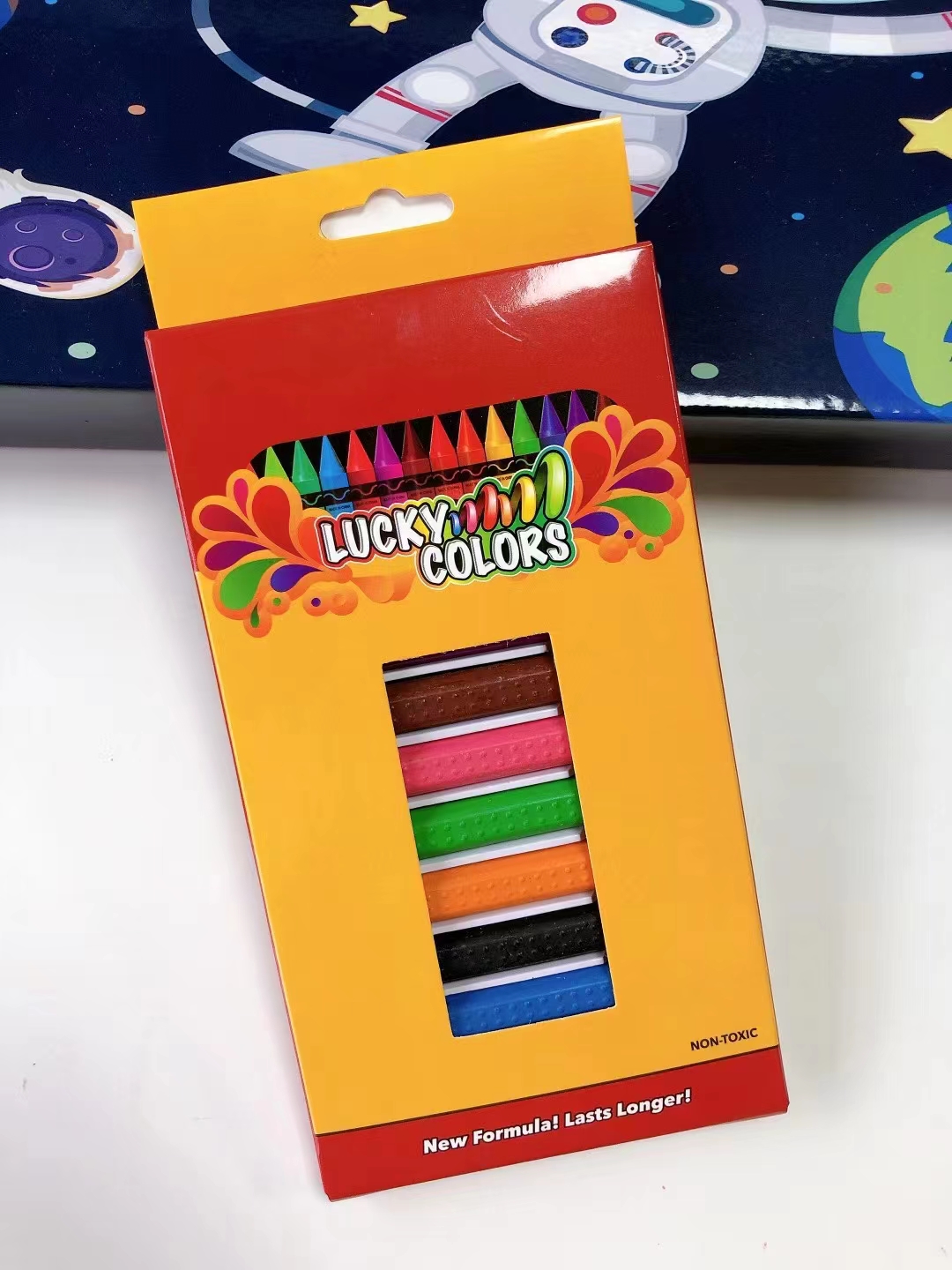 12Colors Wax Crayon Do not Dirty Hands Washable Crayons Drawing Painting Crayon Sticks Colored Wax Crayons Art Supply